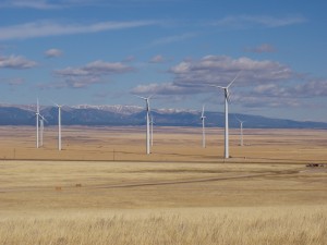 Judith Gap Wind Farm. 