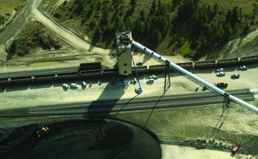 The Signal Peak coal mine in Montana. Photo by Larry Mayer/Billings Gazette.