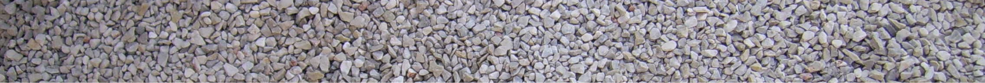 gravel piles